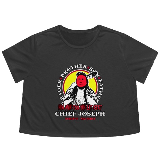 Discover Chief Joseph Flowy Cropped Tees