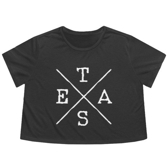 Discover Texas Flowy Cropped Tees