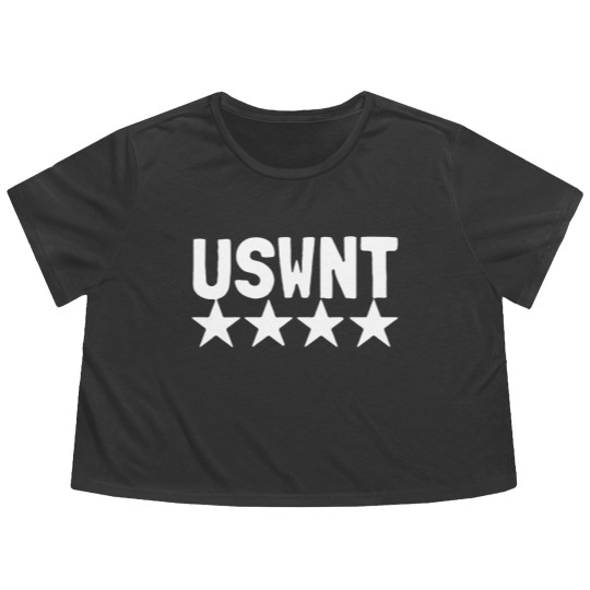 Discover USWNT soccer team Flowy Cropped Tees