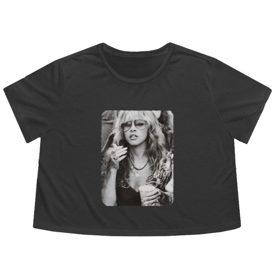 Discover nicks retro - Stevie Nicks - Flowy Cropped Tees