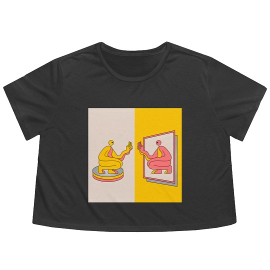 Discover DJ Seinfeld Mirrors Flowy Cropped Tees