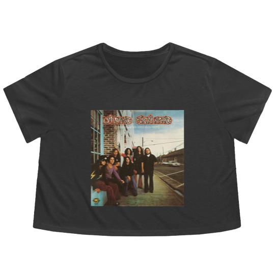 Discover Lynyrd Skynyrd - Pronounced Leh-nerd Skin-nerd Flowy Cropped Tees