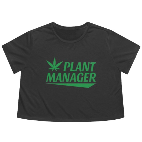 Discover Plant Manager - Plant Manager - Flowy Cropped Tees