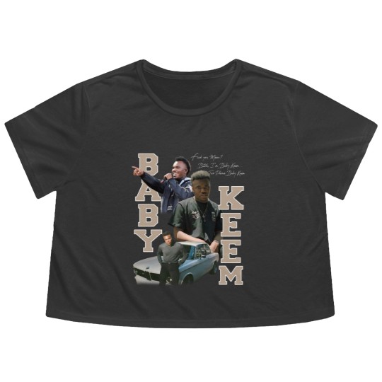Discover Baby Keem  Flowy Cropped Tees, Baby Keem  Graphic Flowy Cropped Tees Album Merch,