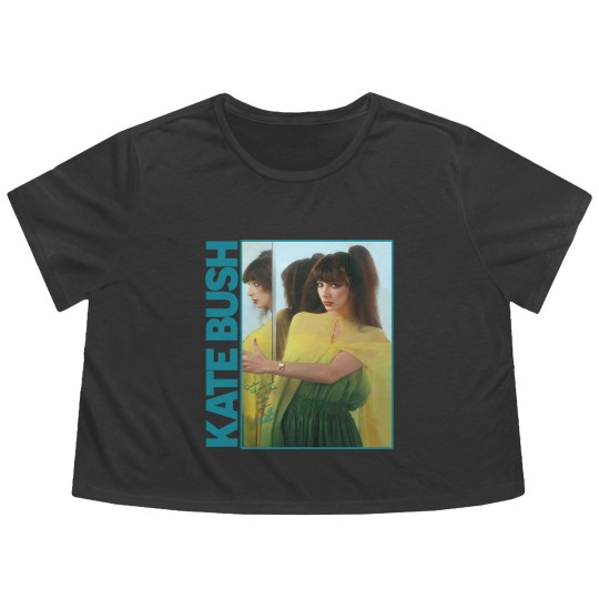 Discover Vintage Graphic Kate Bush Original Design Short Sleeve Crewneck Unisex Flowy Cropped Tees