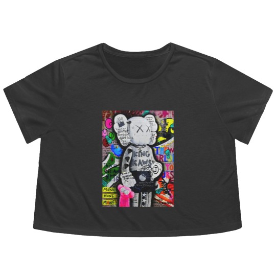 Discover Kaws Flowy Cropped Tees, Kaws Flowy Cropped Tees, Kaws Flowy Cropped Tees, Hypebeast Clothing