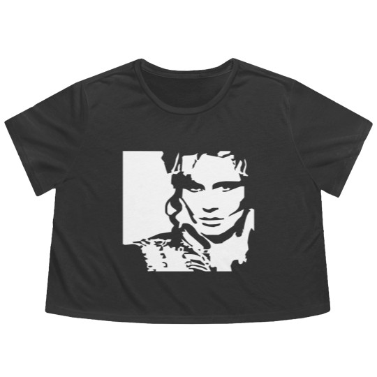 Discover Adam Ant 80s Flowy Cropped Tees