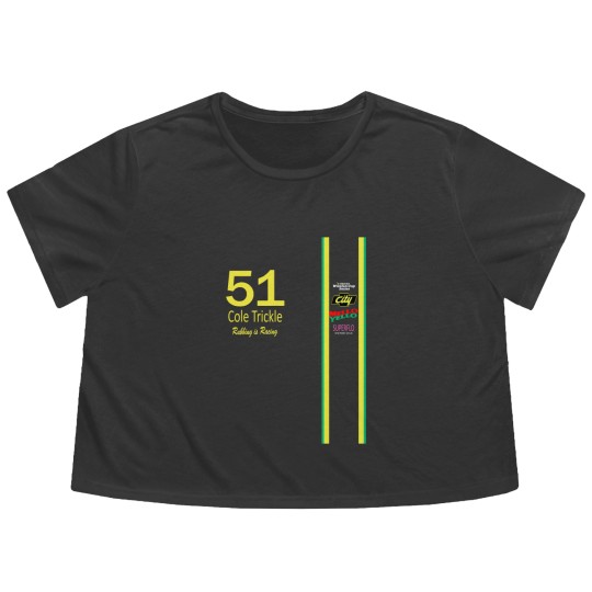 Discover Cole Trickle Days of Thunder Rubbin is racin Flowy Cropped Tees