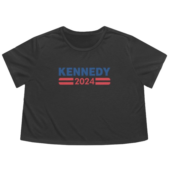 Discover Kennedy 2024 Flowy Cropped Tees, RFK JR For President 2024 Merch, RFK 2024 Flowy Cropped Tees