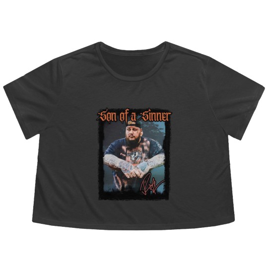 Discover Jelly Roll 2023 Tour Flowy Cropped Tees, Jelly Roll Backroad Baptism 2023 Tour Flowy Cropped Tees