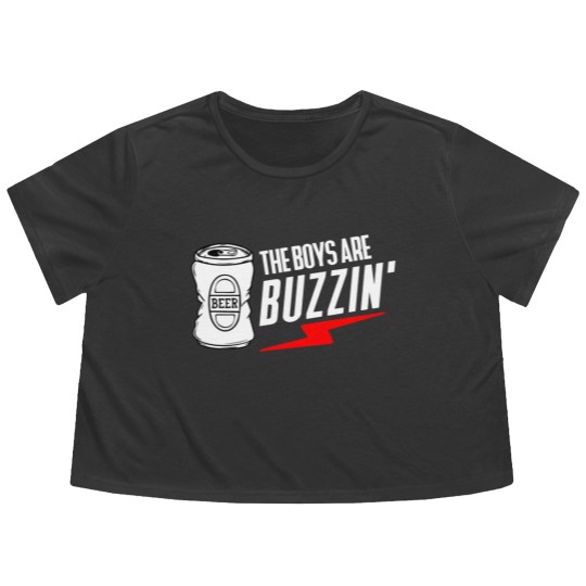 Discover The Boys Are Buzzin Hanging With The Boys Flowy Cropped Tees