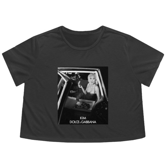 Discover CIAO Kim Pizza Flowy Cropped Tees, Kim Kardashian Flowy Cropped Tees