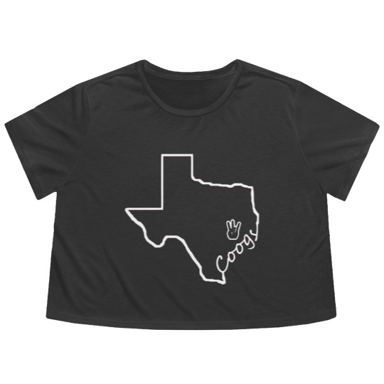 Discover Houston Coogs Flowy Cropped Tees, Cougars, University of Houston Flowy Cropped Tees, Coogs women Flowy Cropped Tees, Coogs mens Flowy Cropped Tees