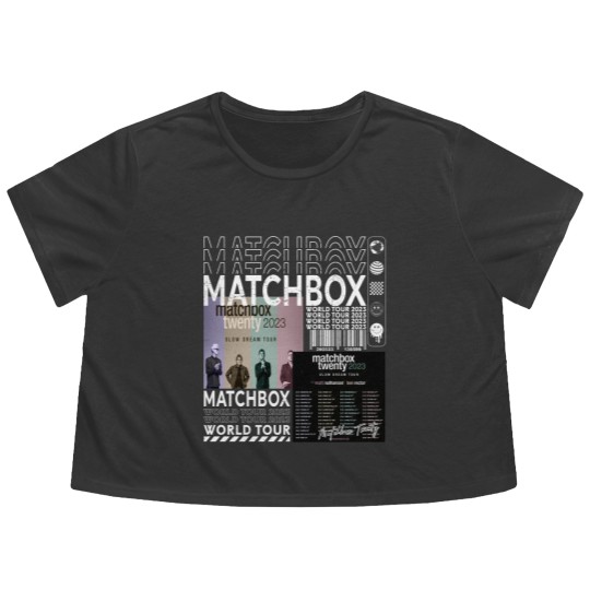 Discover Matchbox 20 Music Flowy Cropped Tees, Vintage Matchbox 20 Flowy Cropped Tees, Summer 2023 Tour Album