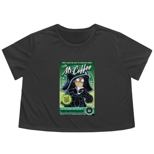 Discover Mr. Coffee - Spaceballs - Flowy Cropped Tees