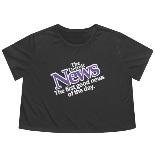 Discover Drew Barrymore Detroit News Flowy Cropped Tees