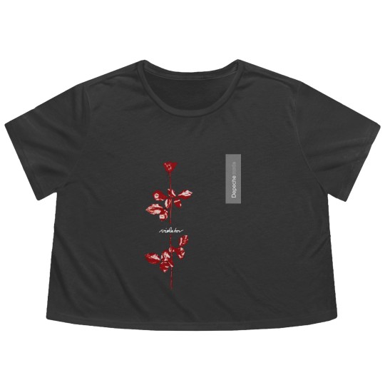 Discover 1990 Depeche Mode World Violator Concert Tour Flowy Cropped Tees