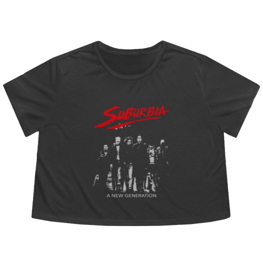 Discover Suburbia A New Generation Women's Flowy Cropped Tees