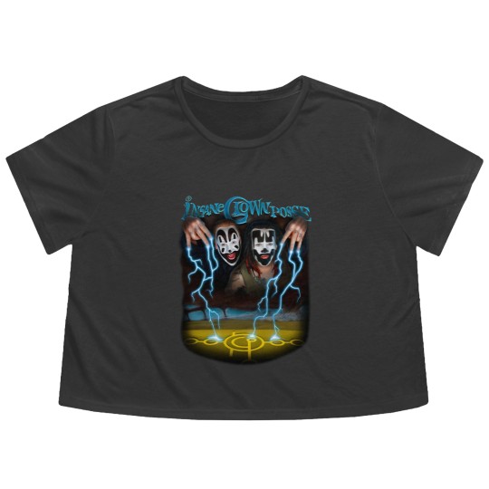 Discover Vintage ICP Flowy Cropped Tees - Insane Clown Posse