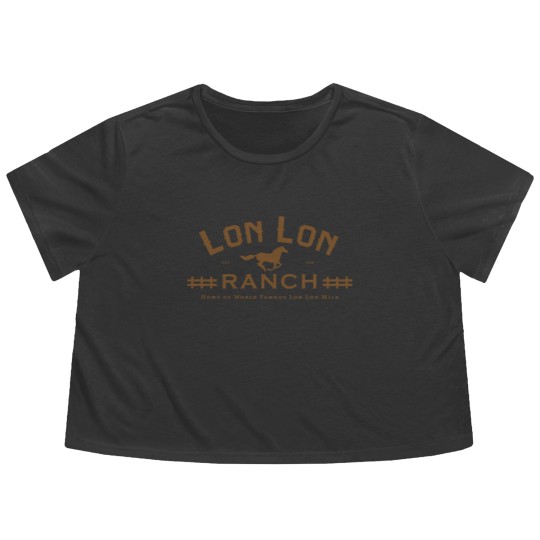 Discover Lon Lon Ranch Logo - Zelda - Flowy Cropped Tees