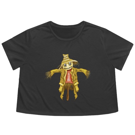 Discover Shades Of A Scarecrow Flowy Cropped Tees