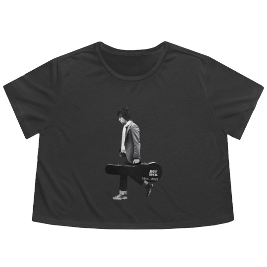 Discover RIP Jeff Beck 1944 - 2023 Flowy Cropped Tees