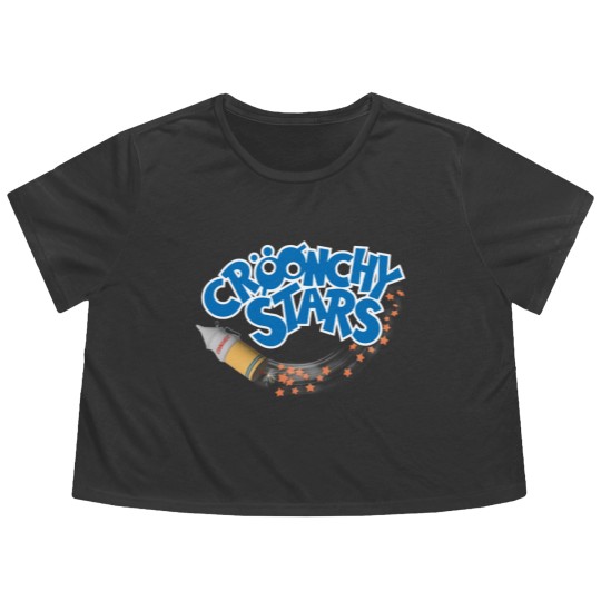 Discover Cröonchy Stars - Croonchy Stars - Flowy Cropped Tees