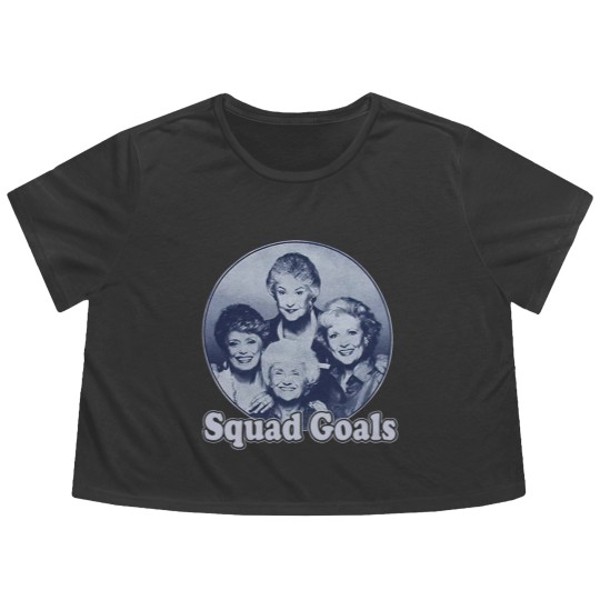 Discover Vintage Stay Golden Flowy Cropped Tees Squad Goals Photo