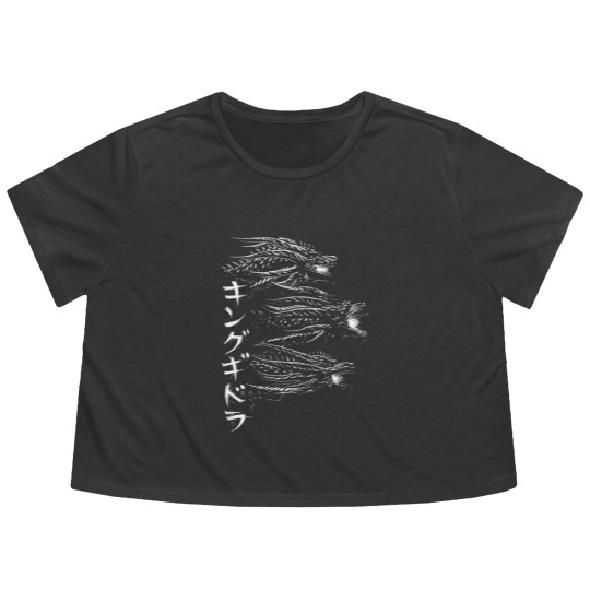 Discover Waterbrushed Dark Three-Headed Villain 2019 - Ghidorah - Flowy Cropped Tees
