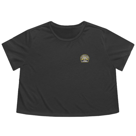 Discover Los Angeles County Coroner | Active Flowy Cropped Tees