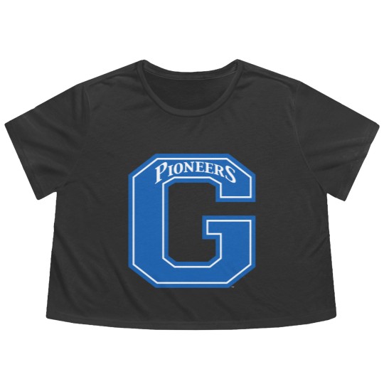Discover Glenville State Pioneers Flowy Cropped Tees