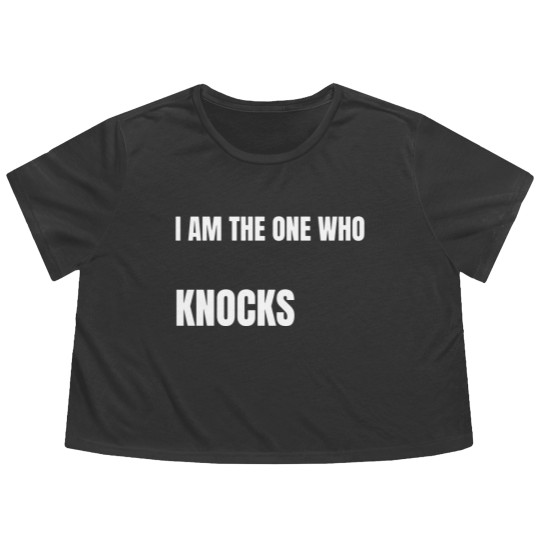 Discover Breaking Bad - Walter White I am the one who knocks Flowy Cropped Tees