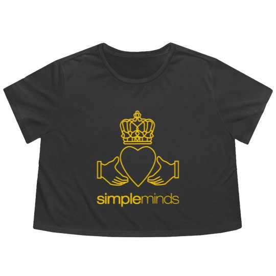 Discover Simple Minds bans merch Flowy Cropped Tees