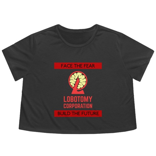 Discover Lobotomy Corporation Flowy Cropped Tees