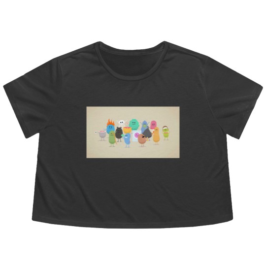 Discover Dumb Ways to Die Flowy Cropped Tees