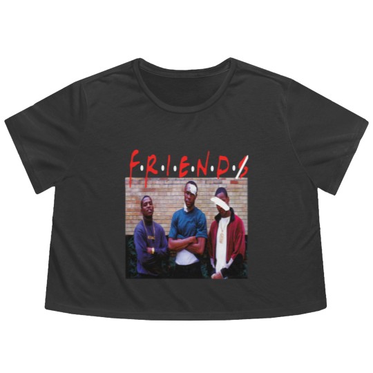Discover Paid In Full Flowy Cropped Tees PIF FRIENDS Flowy Cropped Tees
