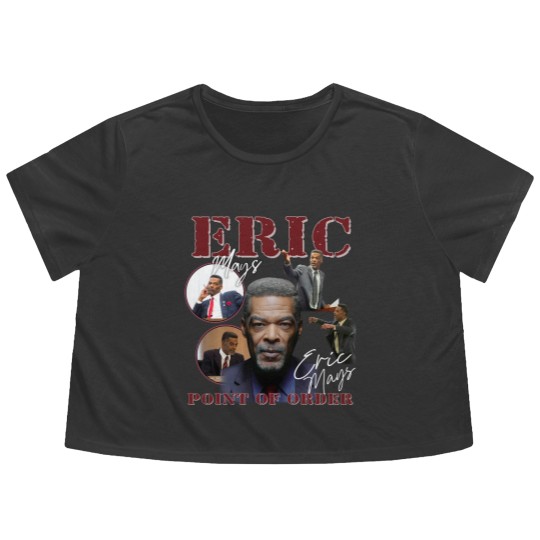 Discover Eric Mays Graphic Flowy Cropped Tees, Eric Mays For President Flowy Cropped Tees, 2024 President 2023