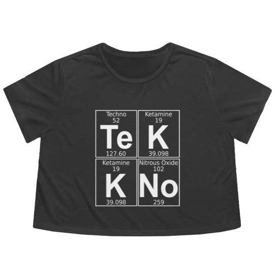 Discover Tekkno - Chemistry Heisenberg Flowy Cropped Tees