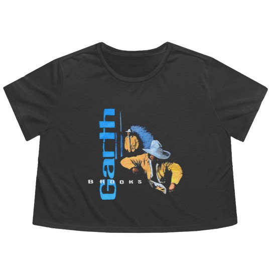 Discover vintage garth brooks Flowy Cropped Tees