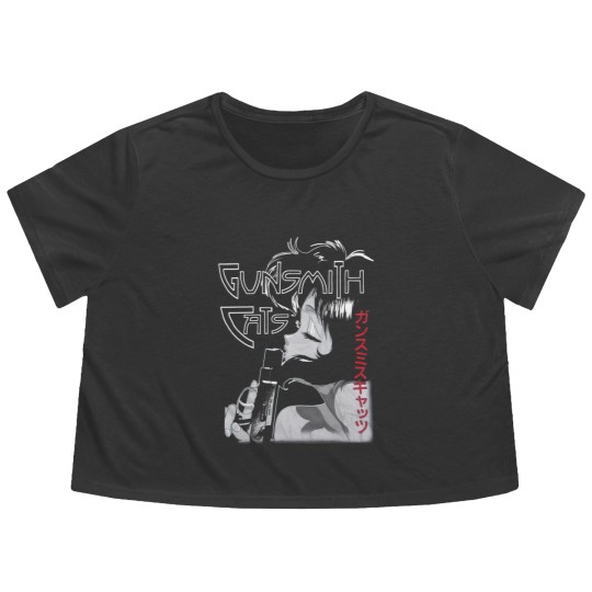 Discover Vintage Gunsmith Cats | Essential Flowy Cropped Tees