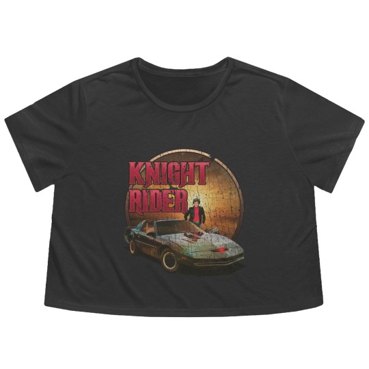 Discover Knight Rider 1982 - Knight Rider - Flowy Cropped Tees