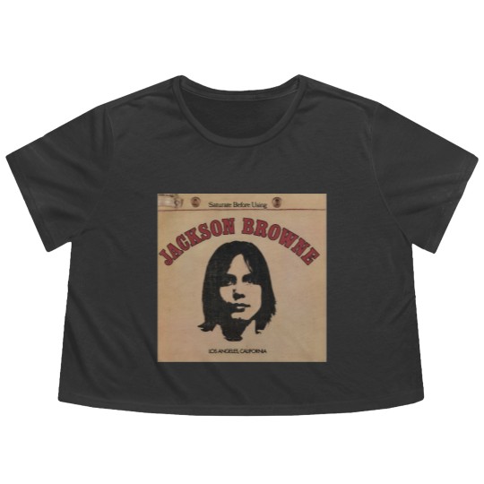 Discover Jackson Browne Flowy Cropped Tees