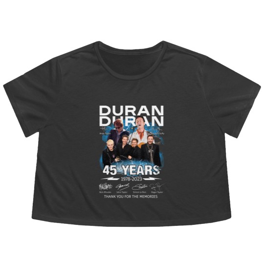 Discover DURAN DURAN Classic Flowy Cropped Tees