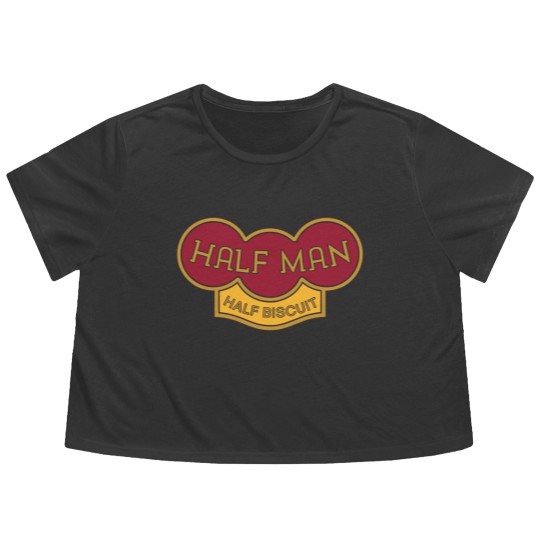 Discover Half Man Half Biscuit Flowy Cropped Tees