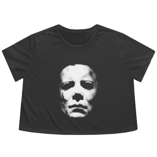 Discover Michael Myers Horror Movie Flowy Cropped Tees