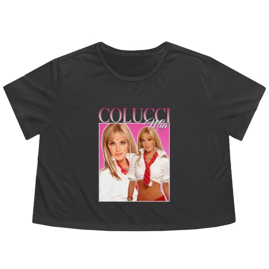 Discover Mia Colucci Vintage Flowy Cropped Tees, RBD Tour Flowy Cropped Tees, Mia Colucci Mias Club