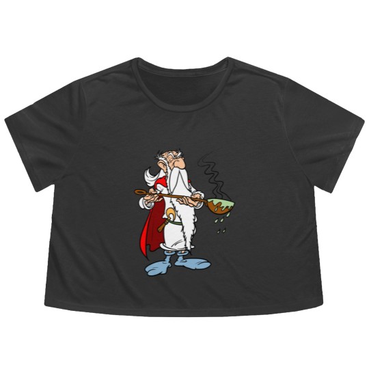 Discover Getafix Flowy Cropped Tees