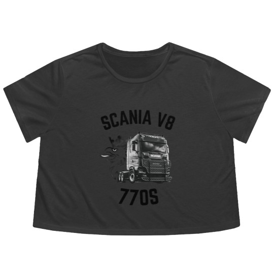 Discover Scania V8 - 770S Flowy Cropped Tees