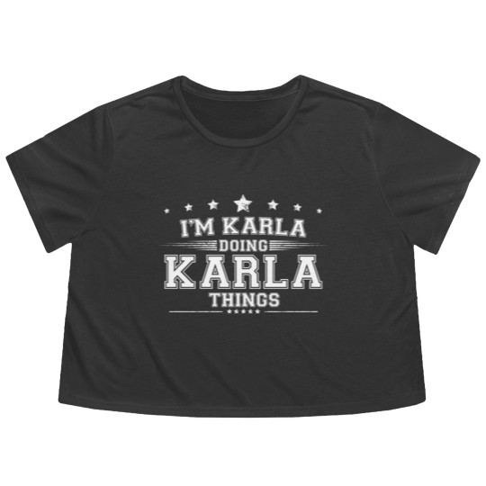 Discover Karla Flowy Cropped Tees, Karla Flowy Cropped Tees