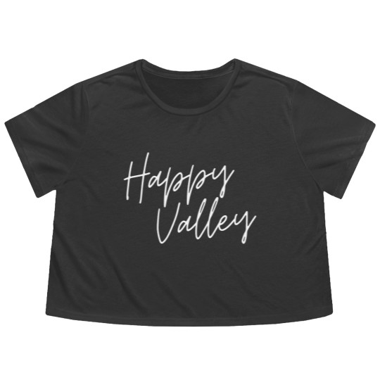 Discover Happy Valley Flowy Cropped Tees | University Park | Penn State
